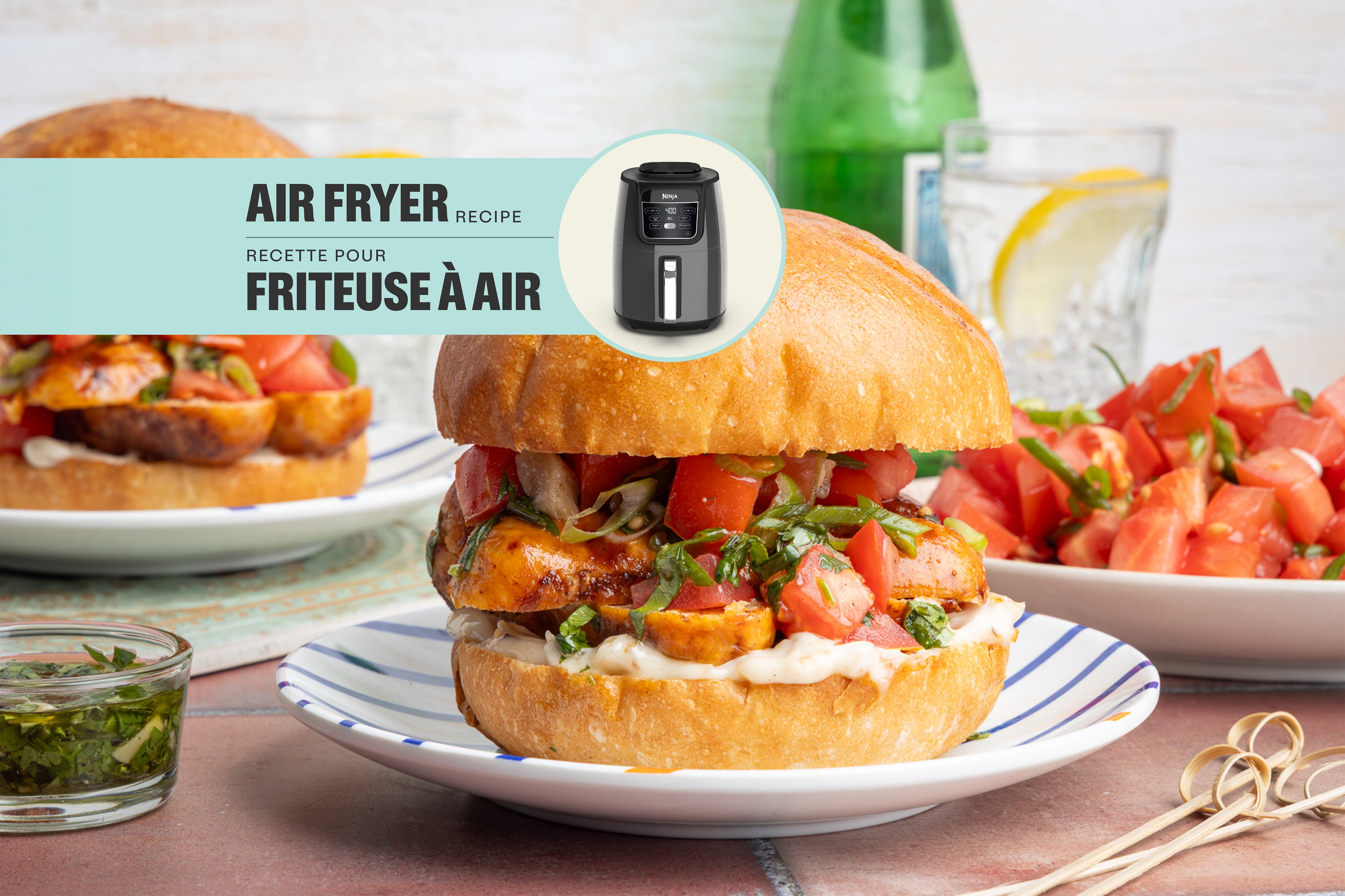 Chicken Sausage Choripan