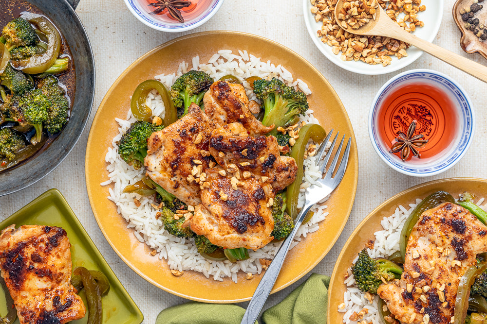 Poulet kung pao